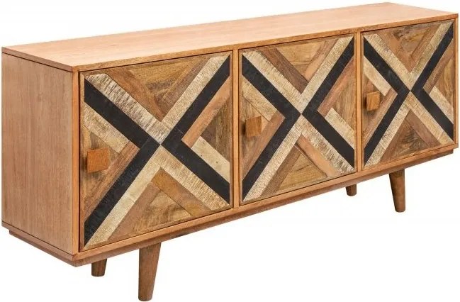 Comoda design retro Long Island 160cm Mango