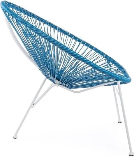 Scaun design modern albastru DOROTHY 0661024 BZ