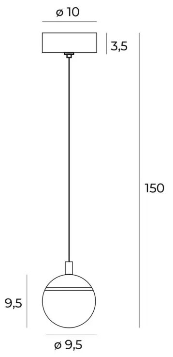 Pendul, Lustra suspendata LED design modern COMETSHINE