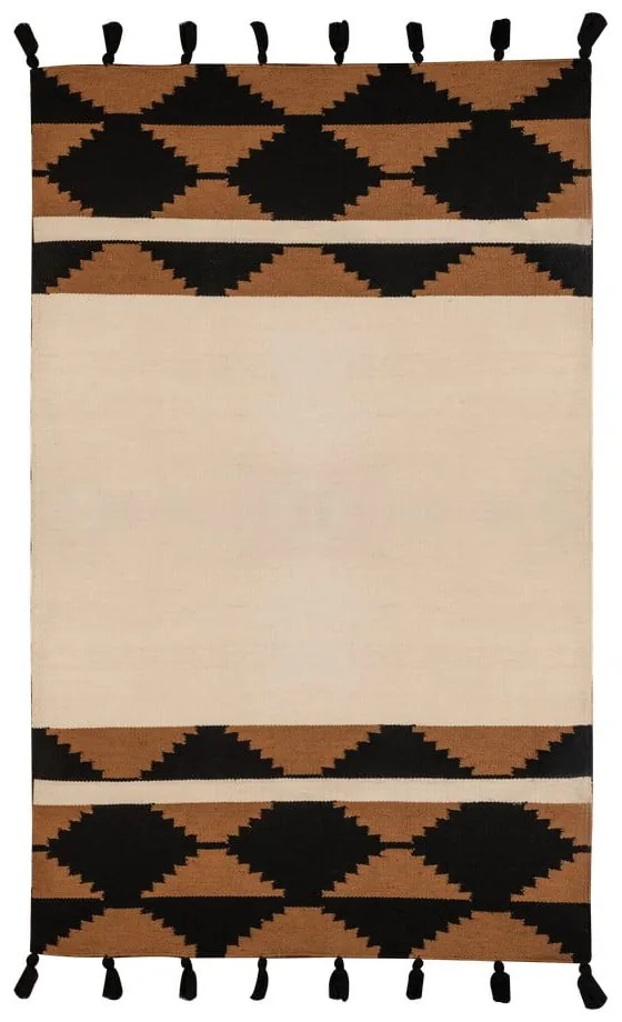 Covor reversibil pentru exterior din plastic reciclat Green Decore Agate, 120 x 180 cm