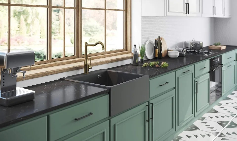 Tamizo Baterie bucatarie finisaj antichizat BQT M63M