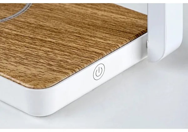 Lampă LED de masă cu încărcător fără fir Rabalux 76005 BULDUS LED/4W/5V