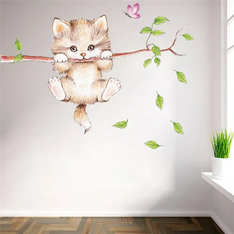 Sticker perete Cat in the tree