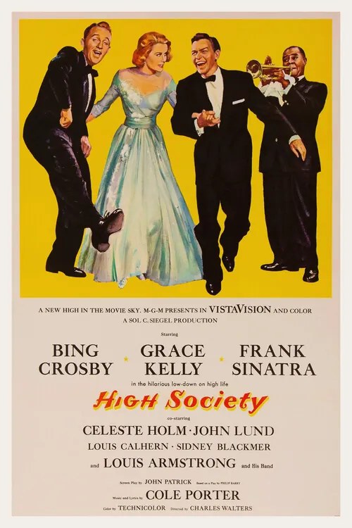 Ilustrație High Society with Bing Crosby, Grace Kelly & Frank Sinatra