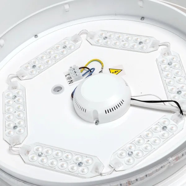 Corp de iluminat LED RGBW dimabil pentru baie Aigostar LED/39W/230V 50 cm Wi-Fi IP44