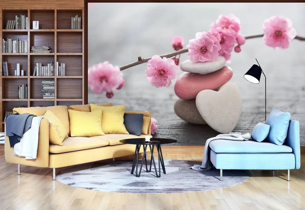 Fototapet - Piata - inima (152,5x104 cm)