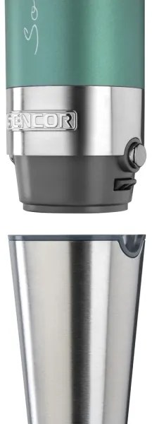 Mixer vertical 4 în 1 1200W/230V oțel inoxidabil/turcoaz Sencor