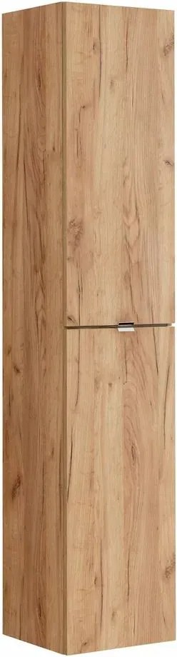 Dulap coloana suspendat 35 cm cu 2 usi Comad Capri stejar auriu stejar Craft