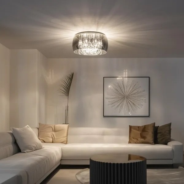 Brilagi - Plafonieră LED cu cristale JEWEL 6xG9/42W/230V