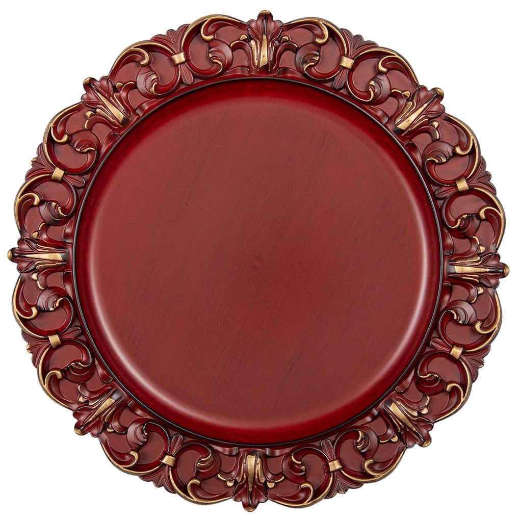 Platou Royal Red 33x2 cm