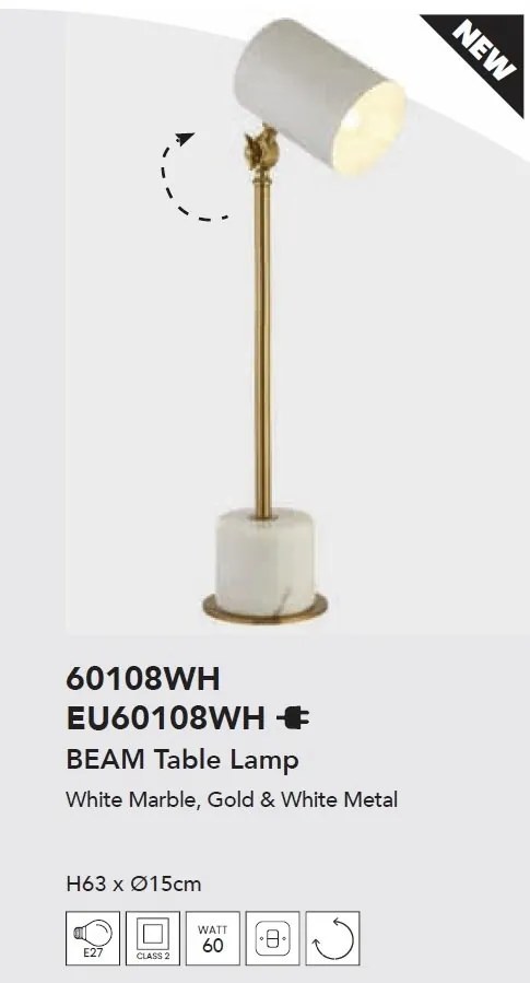 Veioza/Lampa de masa stil minimalist Beam