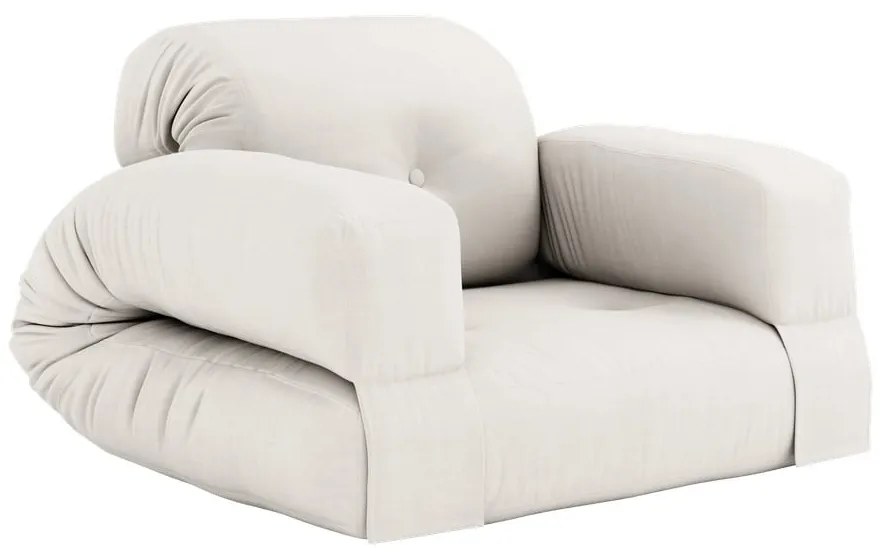 Fotoliu alb/bej Hippo - Karup Design