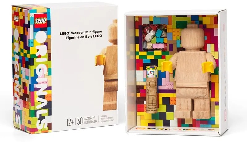 Figurină din lemn de stejar pentru copii LEGO® Wood