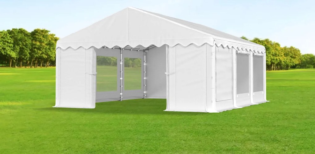 Cort de petrecre 4x6x2m Comfort PE 240g cu plasă împotriva insectelor Summer