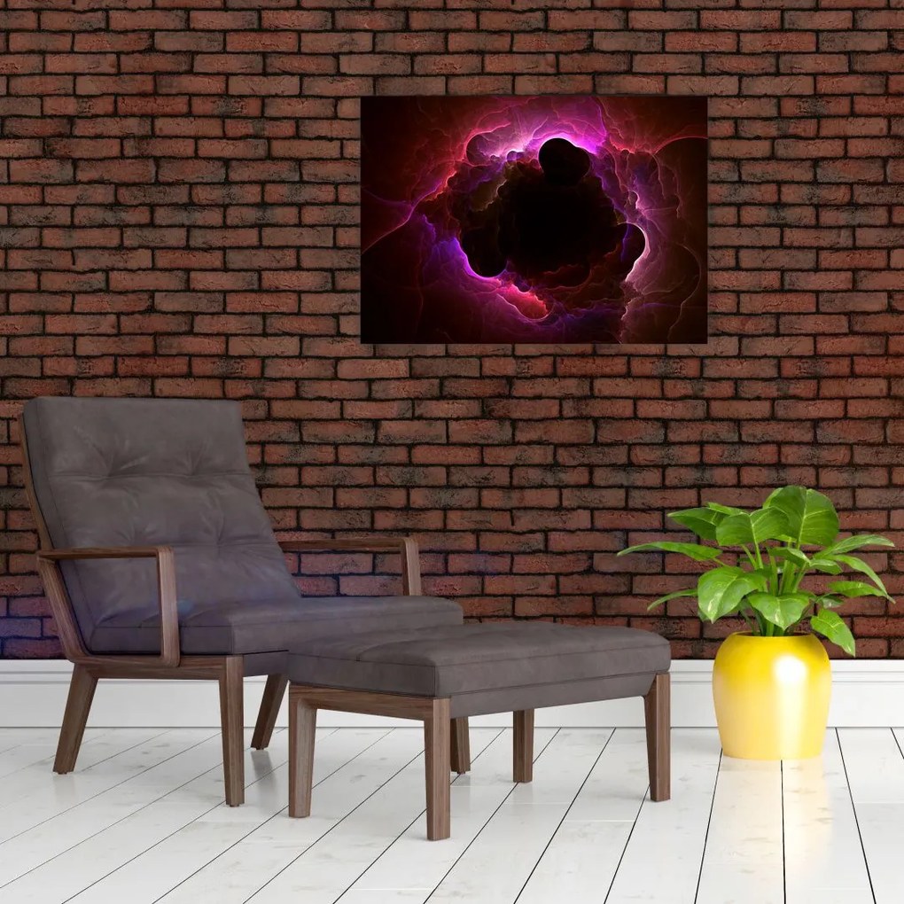 Tablou - abstracția cu nori (70x50 cm)