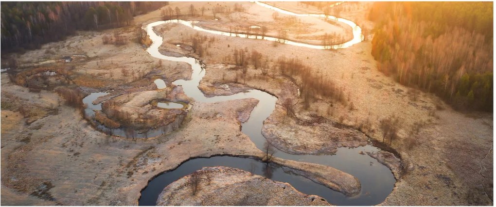 Tablou - Răsărit la Meander (120x50 cm)