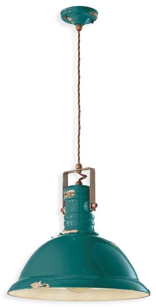 Lustra design retro realizata manual din ceramica INDUSTRIAL