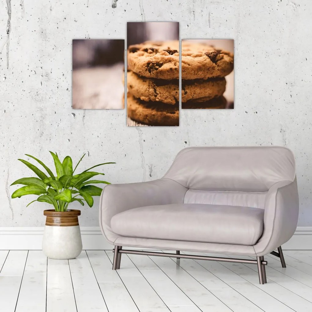 Tablou cu biscuiți cookies (90x60 cm)