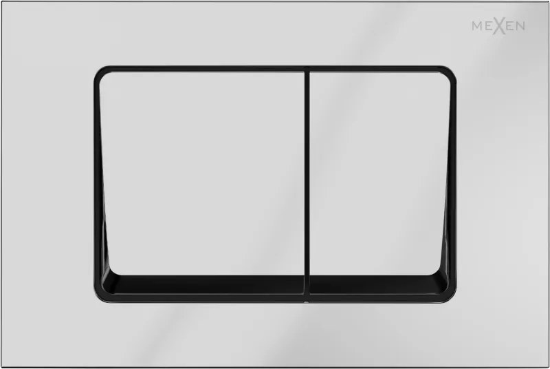 Mexen Fenix Air 10 XS buton de spălare pneumatic, crom lucios - 6A1001