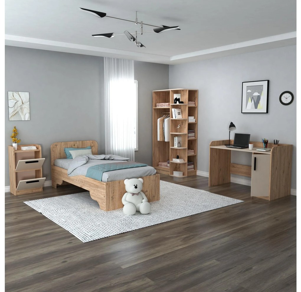 Cameră de studenți Poleso 4 (pin atlantic + bej) . 1096164