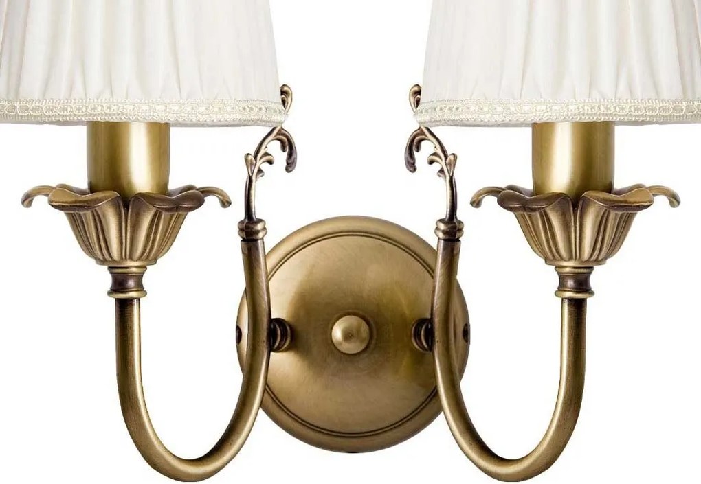 Aplica de perete din alama design italian Ginevra