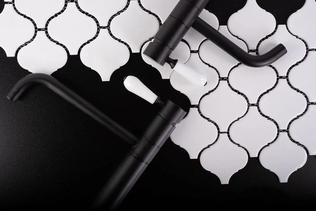 Baterie pentru lavoar Rea Serra BLACK negru