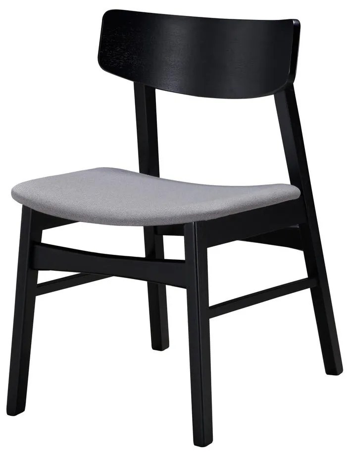 Scaun sufragerie Paramore  (stejar negru + gri deschis). 1099238