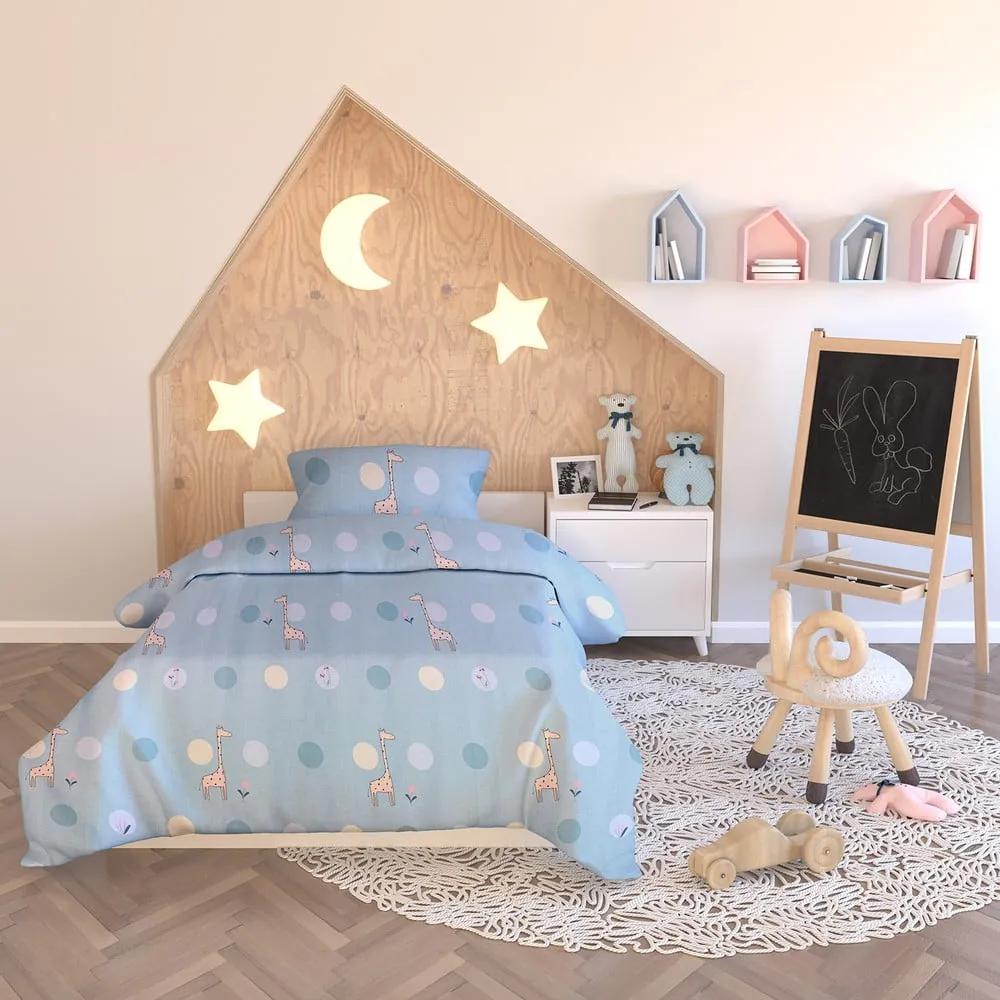 Lenjerie de pat din bumbac pentru copii AmeliaHome Dreamland, 135 x 200 cm