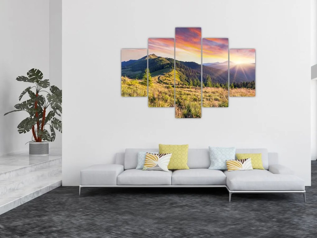 Tablou - Peisaj forestier (150x105 cm)