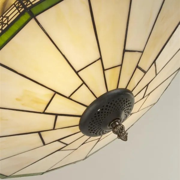 Searchlight 4417-17 - Lustr Tiffany NEW YORK 2xE14/40W/230V pr.