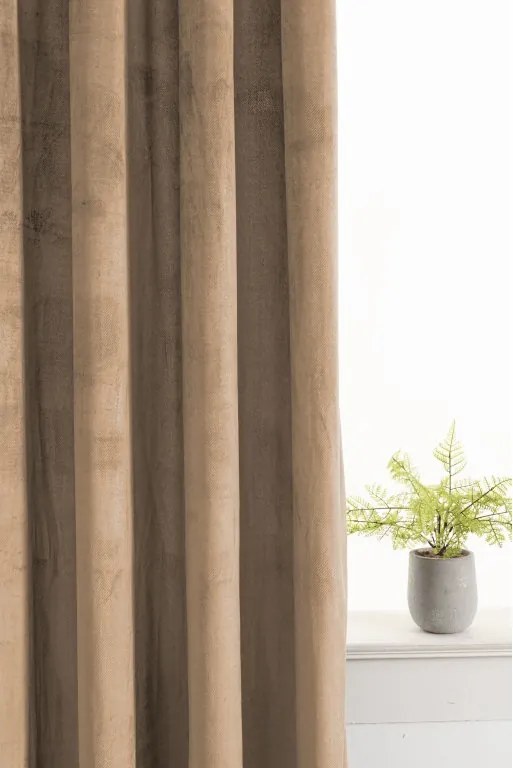 Draperie opaca ELVIO VELVET 140x250 cm, bej Agatat: Rejansa