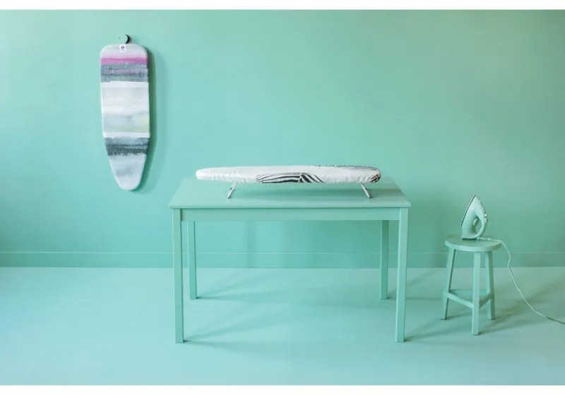 Masa de calcat Brabantia S 1000819, 95x30 cm, Compacta, Carlig de agatat, Multicolor