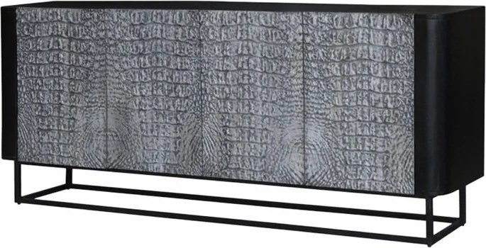 Comoda unicat cu model Krokodil 177cm gri