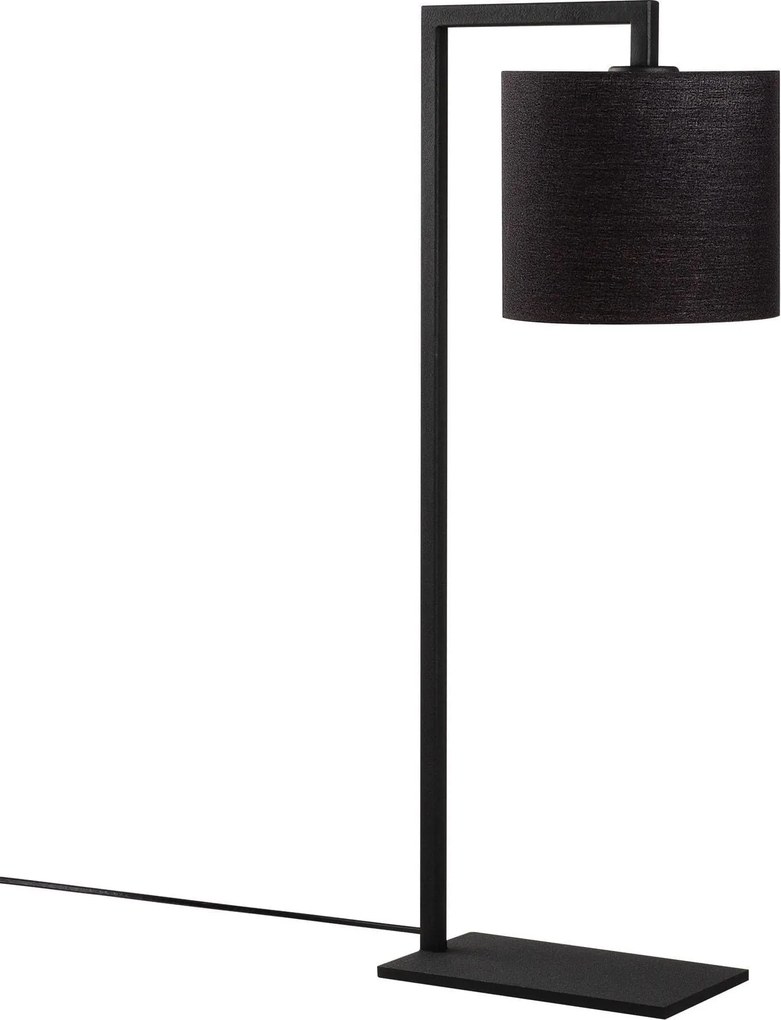 Veioza PROFIL 4692, negru, material textil/metal, 27x20x65 cm