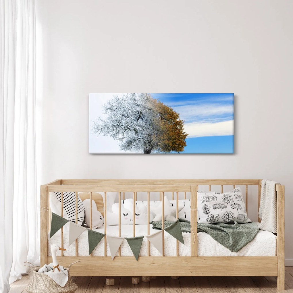 Tablou - Schimbarea anotimpurilor (120x50 cm)