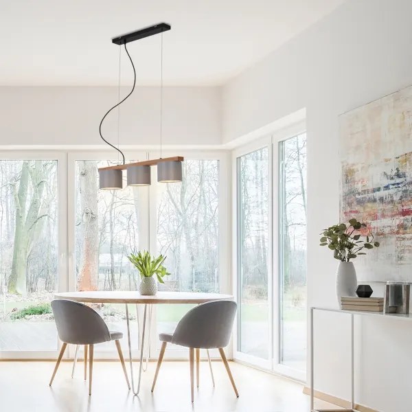 Lustră pe cablu RHON 3xE14/25W/230V Briloner