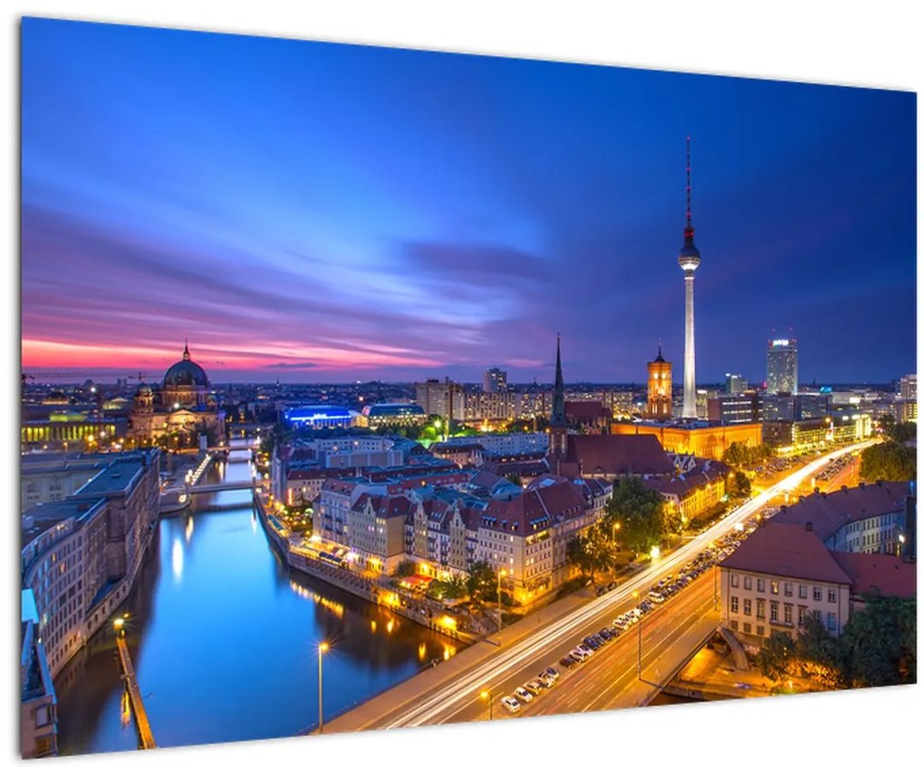 Tablou - Cerul albastru la Berlin (90x60 cm)