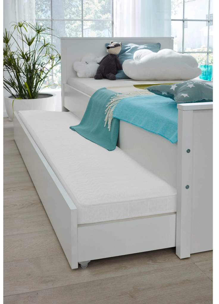 Spațiu de depozitare pentru patul Olna 90 cm Olna (alb). 1053160