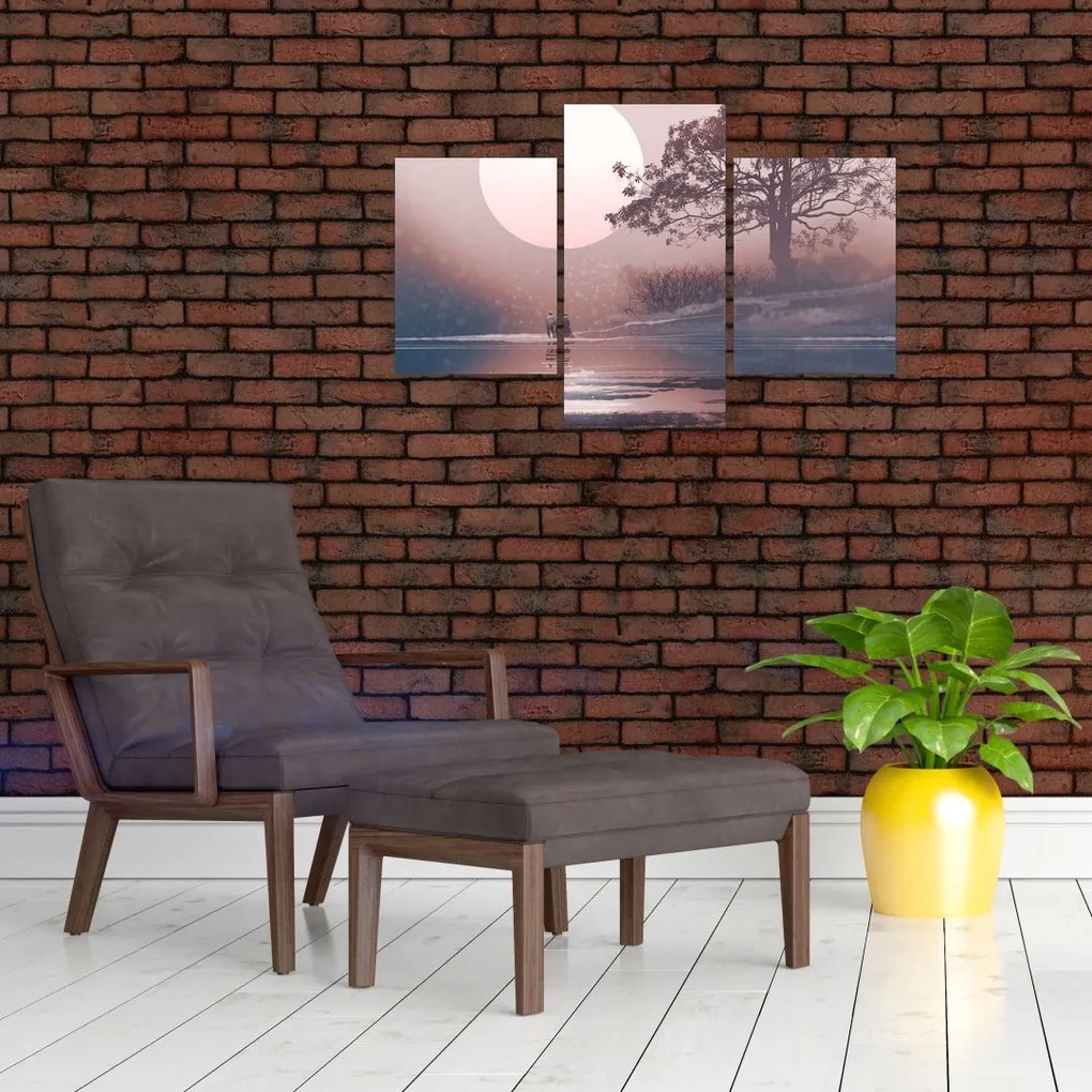 Tablou Perechea îndrăgostită (90x60 cm)