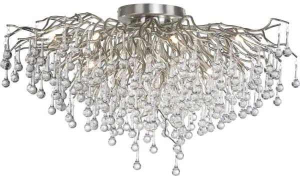 Paul Neuhaus 8092-55 - lustră aplicată ICICLE, 14xG9/40W/230V, Ø 100 cm, crom