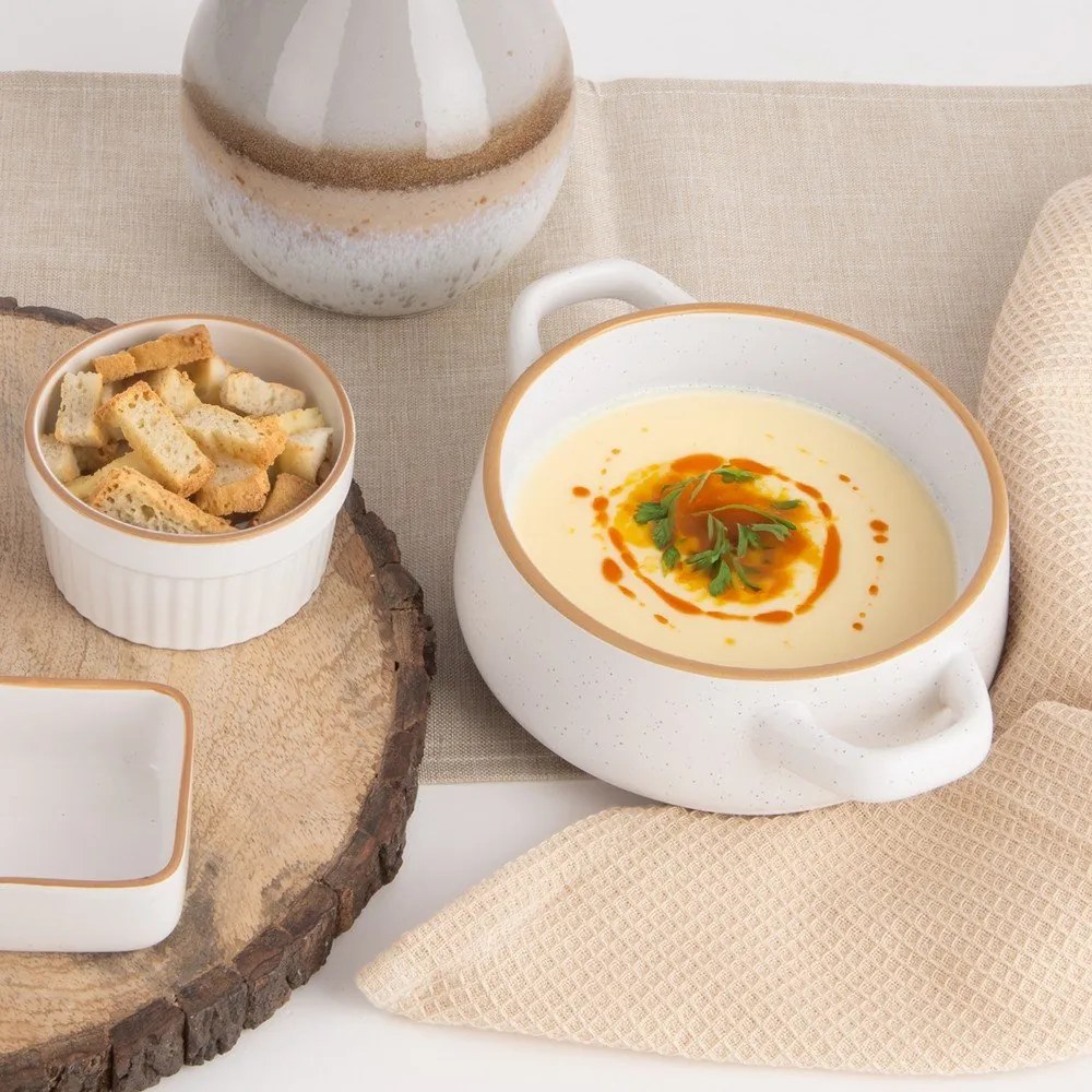 Boluri mici crem 4 buc. din ceramică 850 ml Statek – Orion