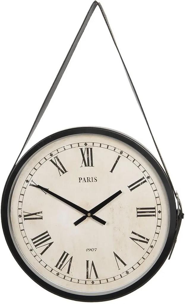 Ceas de perete din metal maro Paris Ø 42 cm x 4 cm