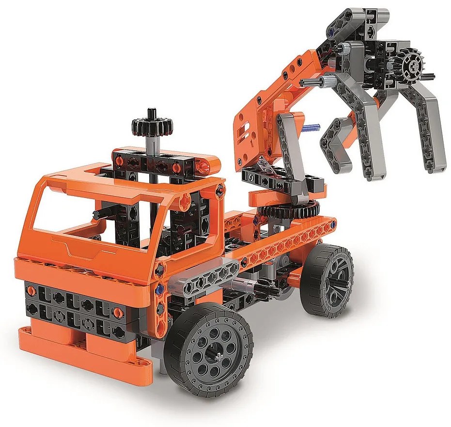 Vehicul Mechanics Set de construcție 10 în 1 Camion Clementoni