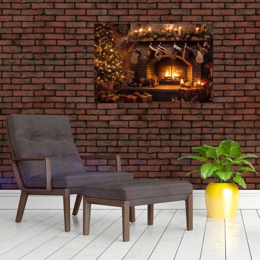 Tablou - Atmosfera de Crăciun (90x60 cm)