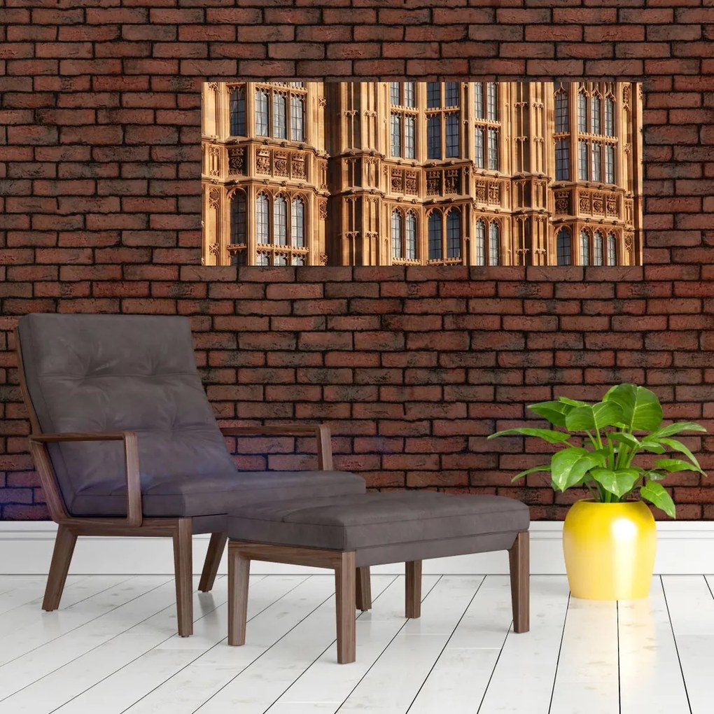 Tablou - Detaliu al clădirii (120x50 cm)