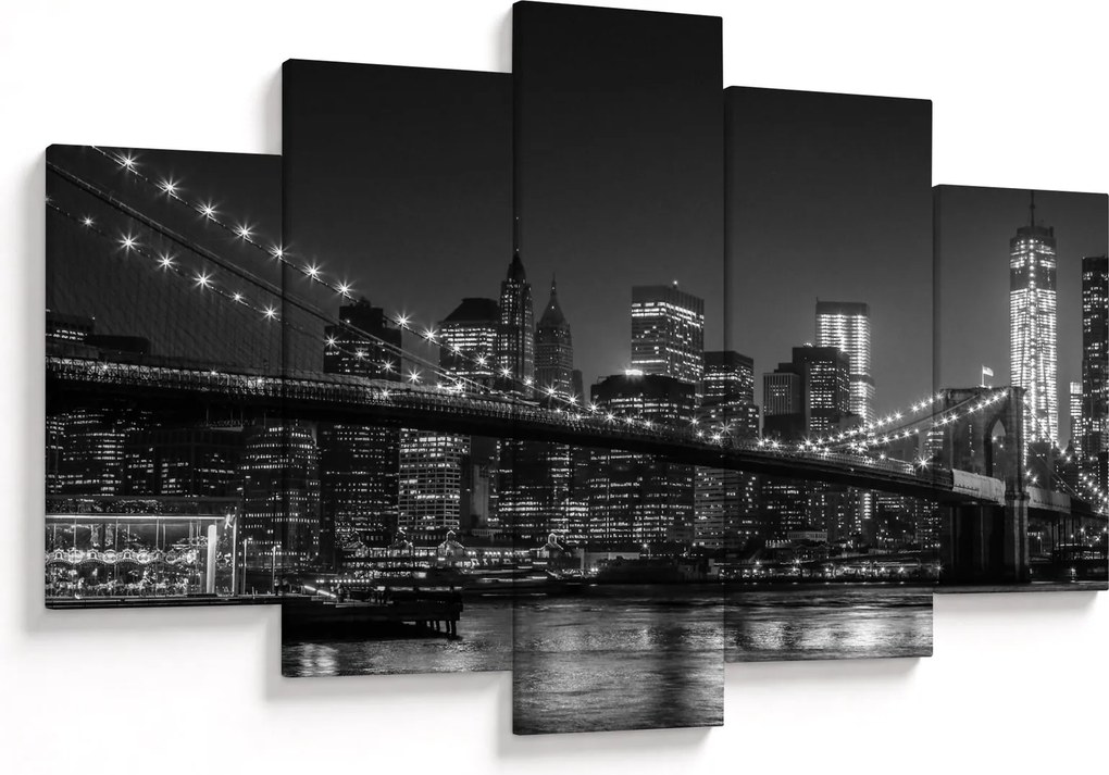 Tablou cu podul Brooklin în New York (150x105 cm)