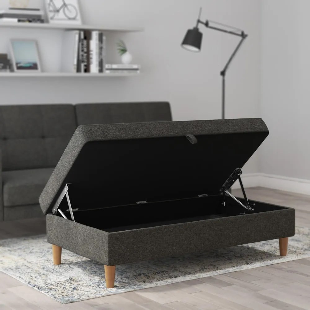 Taburet gri închis Lilly – Støraa