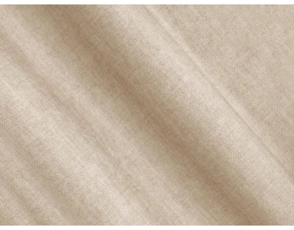 Taburet bej cu tapițerie din catifea Loretto – Cosmopolitan Design