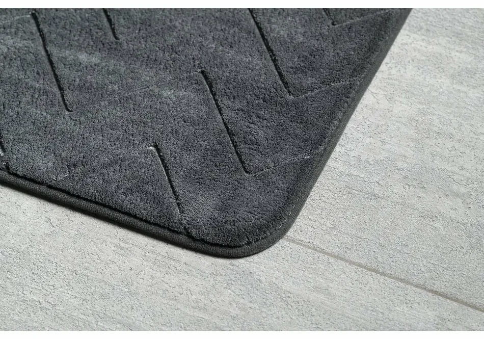 GEDY 96MS508085 Covoraș de baie Mousse antracit,50 x 80 cm