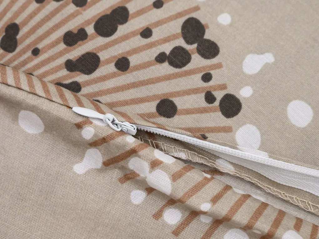 Set 2 buc huse decorative pentru perna PAMPELINO 45x45 cm, bej